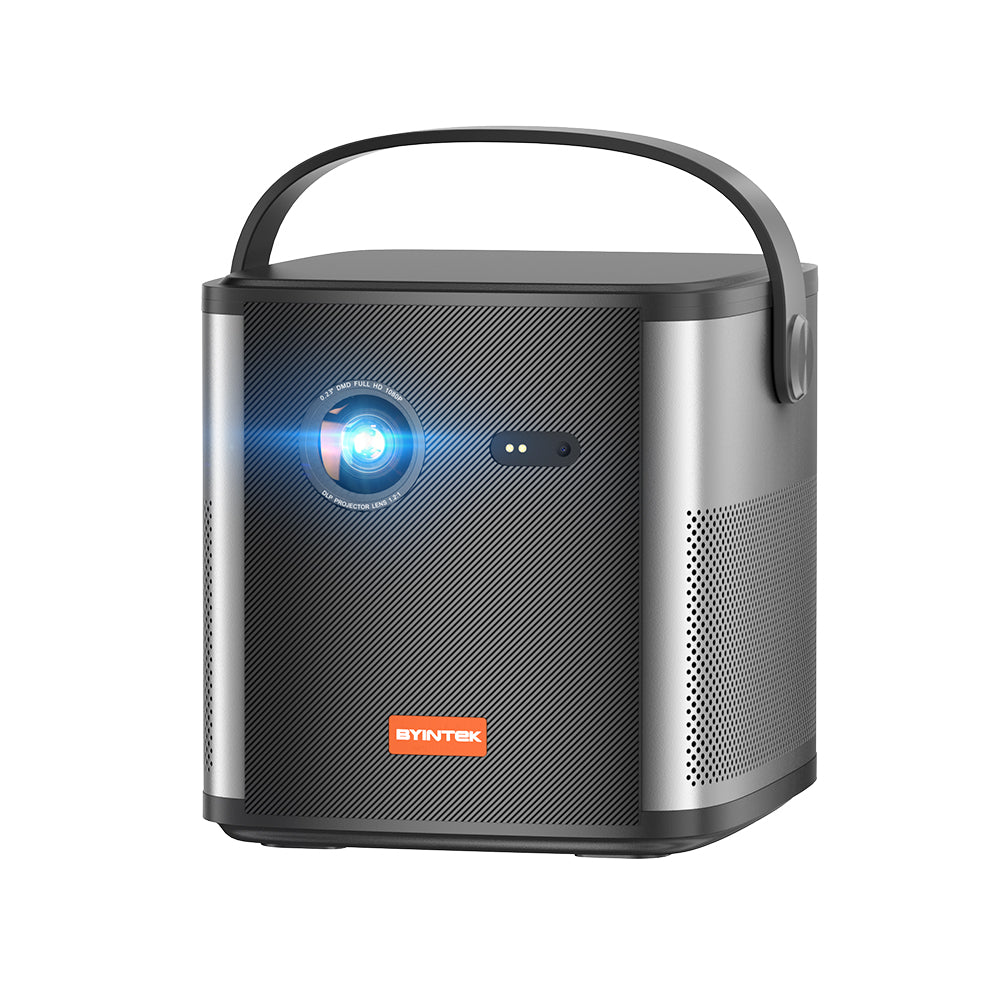 BYINTEK UFO U80 Max 1080P DLP Projector   support 4K Portable Mini Projector With Battery