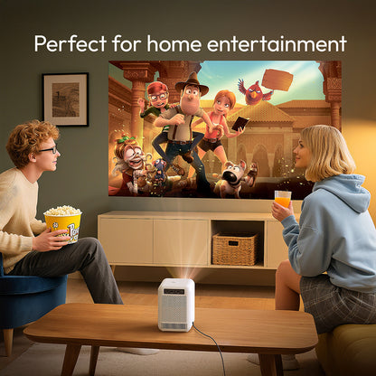 LOVE U4 Mini Home Theater Projector 1080P 4k Mini Projector Android WIFI， Fully Sealed Dustproof