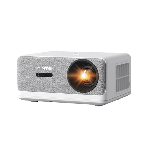BYINTEK U14 Smart Projector, 1080P , 1250 ANSI  ，WiFi Projector Suitable for Home Theater and Games